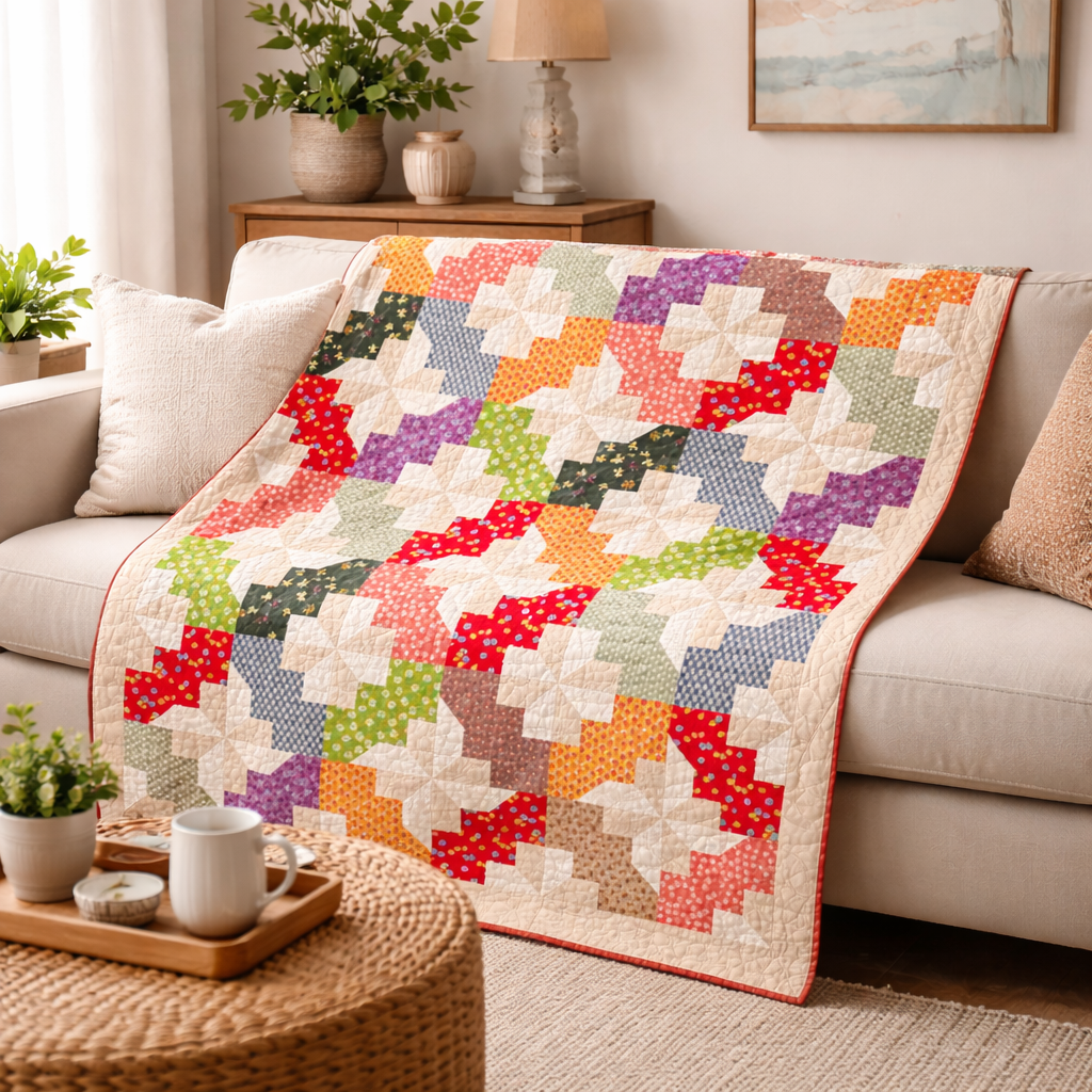 Pinwheel Garden PDF Quilt Pattern
