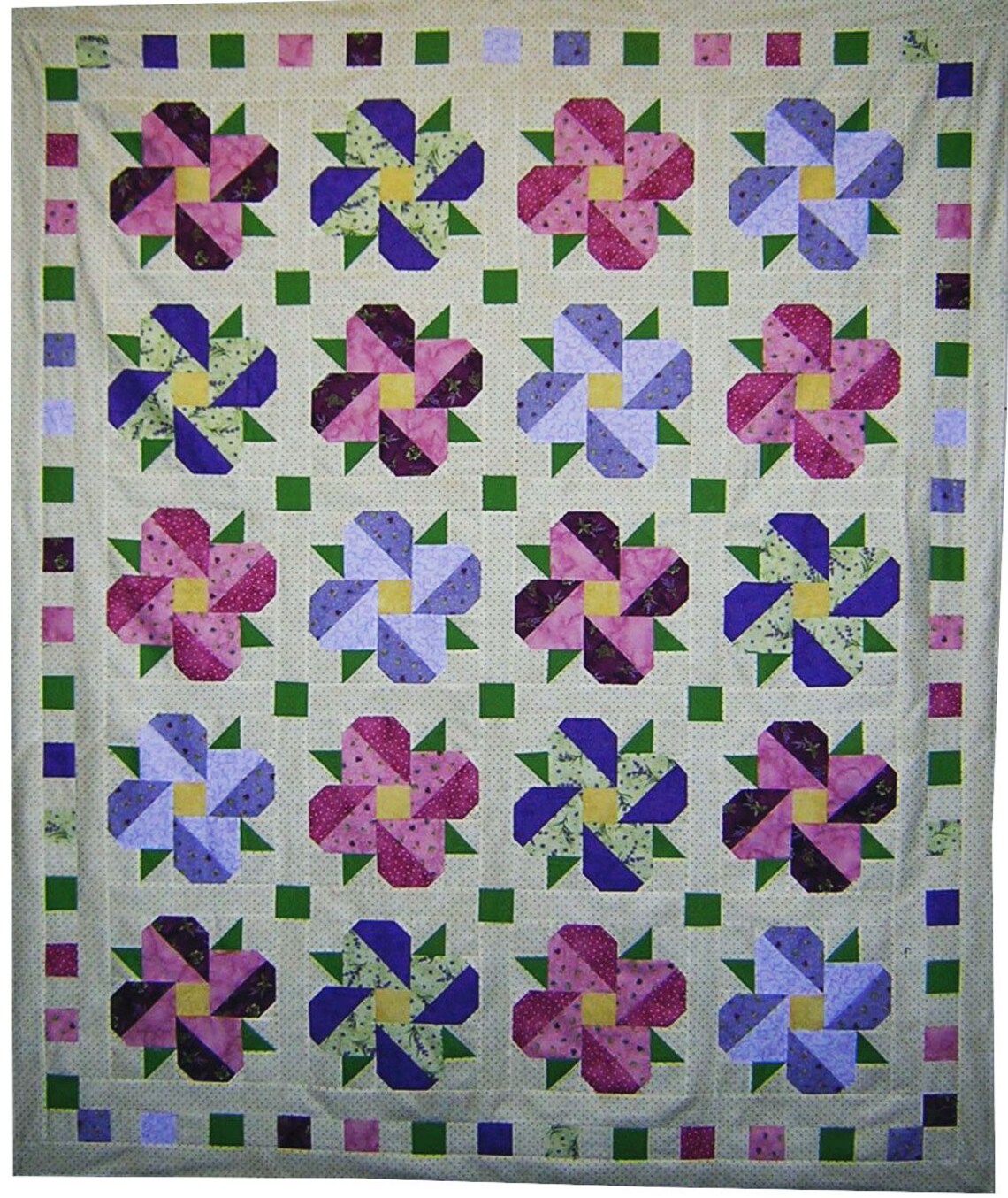 Pocket full of Posies Quilt pattern