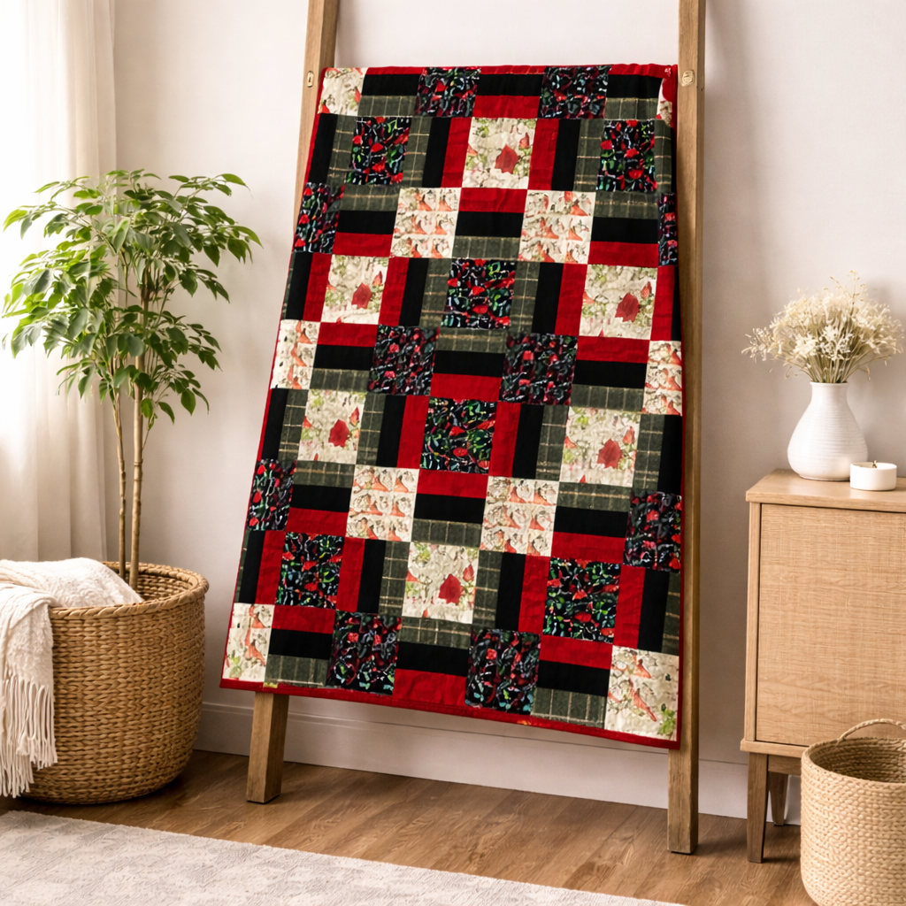 Poinsettia Parade Quilt Pattern