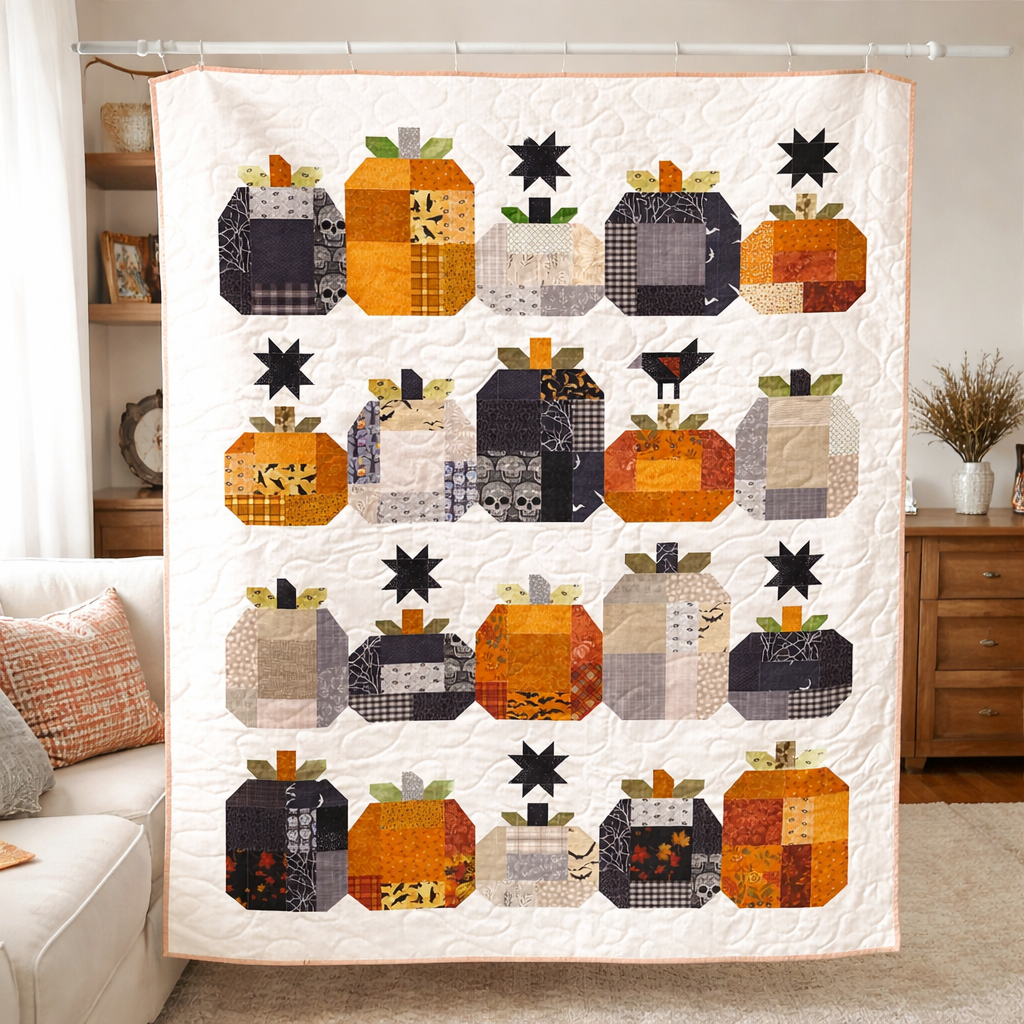 Pumpkin Patch Magic Quilt Pattern