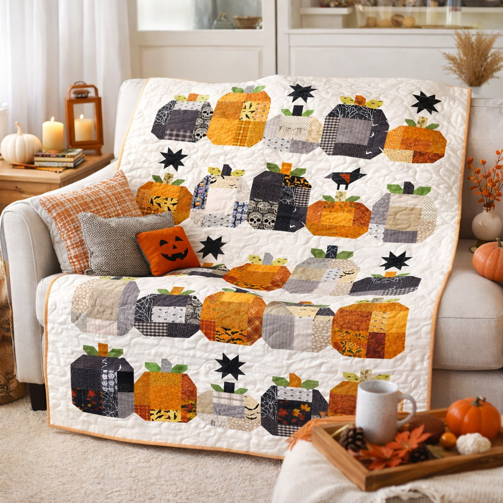 Pumpkin Patch Magic Quilt Pattern