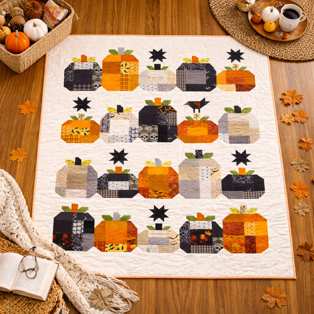 Pumpkin Patch Magic Quilt Pattern