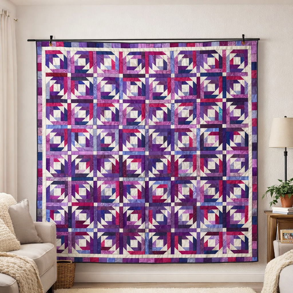 Purple Amethyst Quilt Pattern