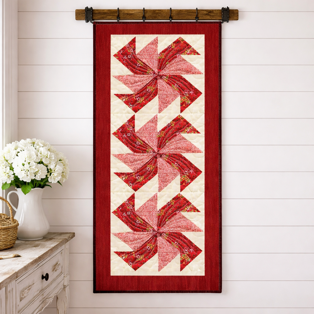 Candy Cane Twist Quilt Pattern
