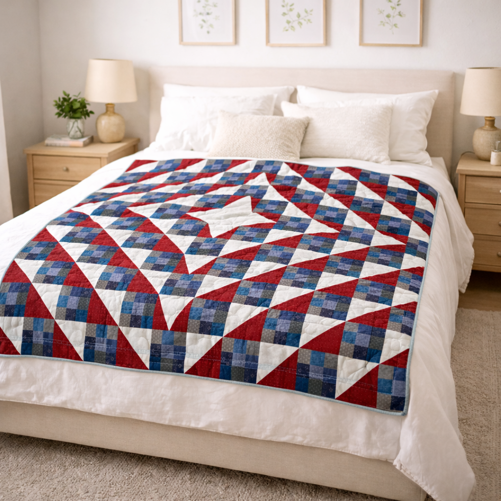 Radiant Compass Quilt Pattern