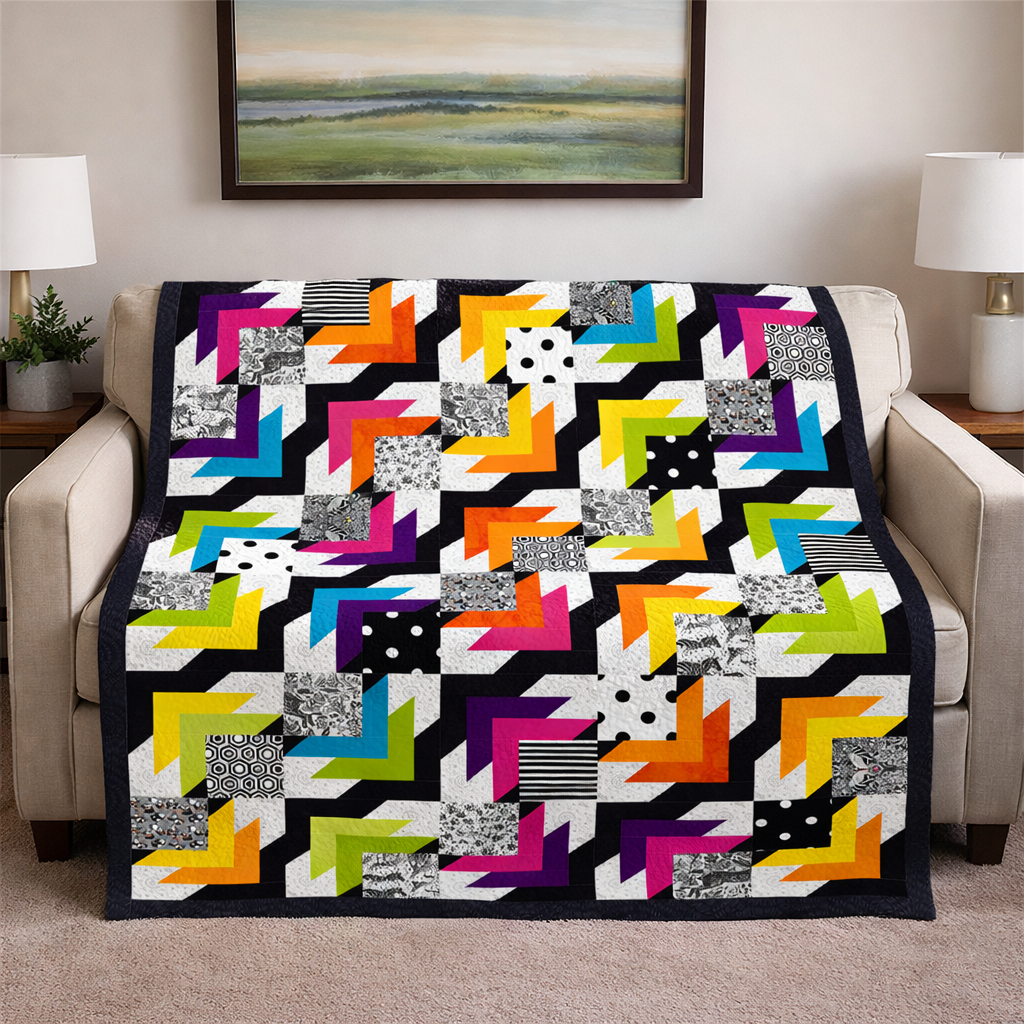 Rainbow Bliss Quilt Pattern