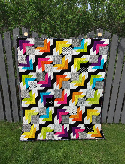 Rainbow Bliss Quilt Pattern