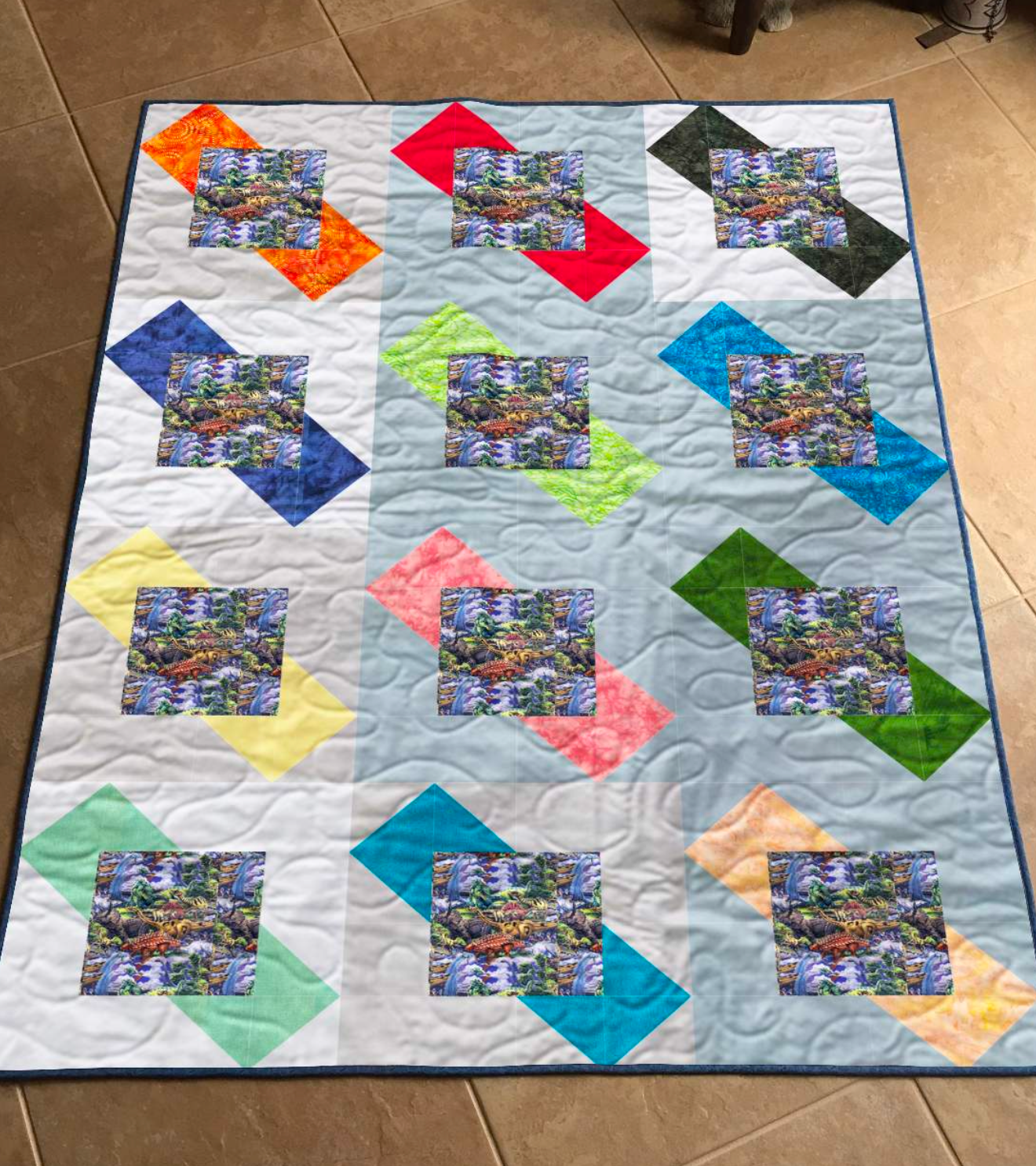 Rainbow Reflections Quilt Pattern