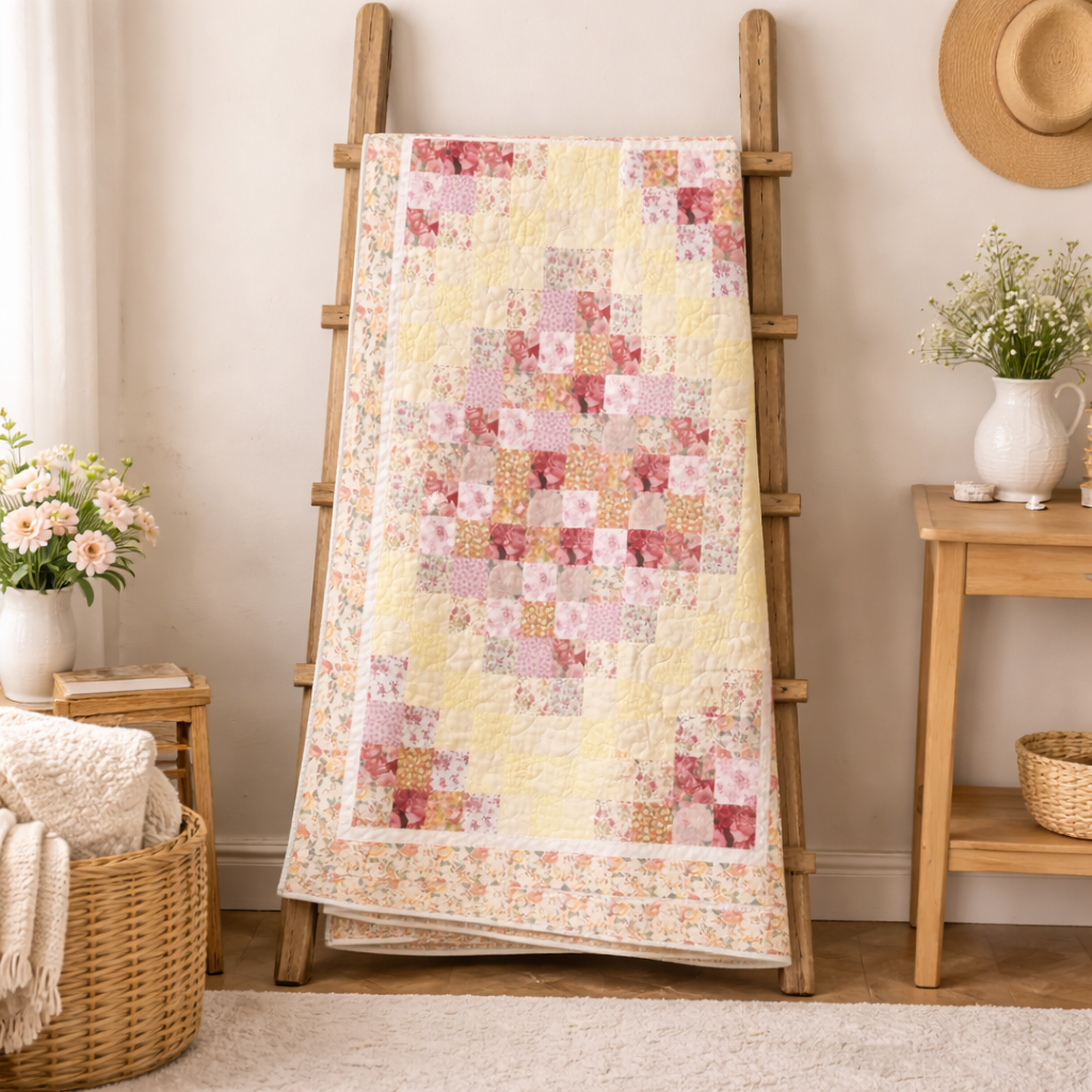 Rose Petal Path Quilt Pattern