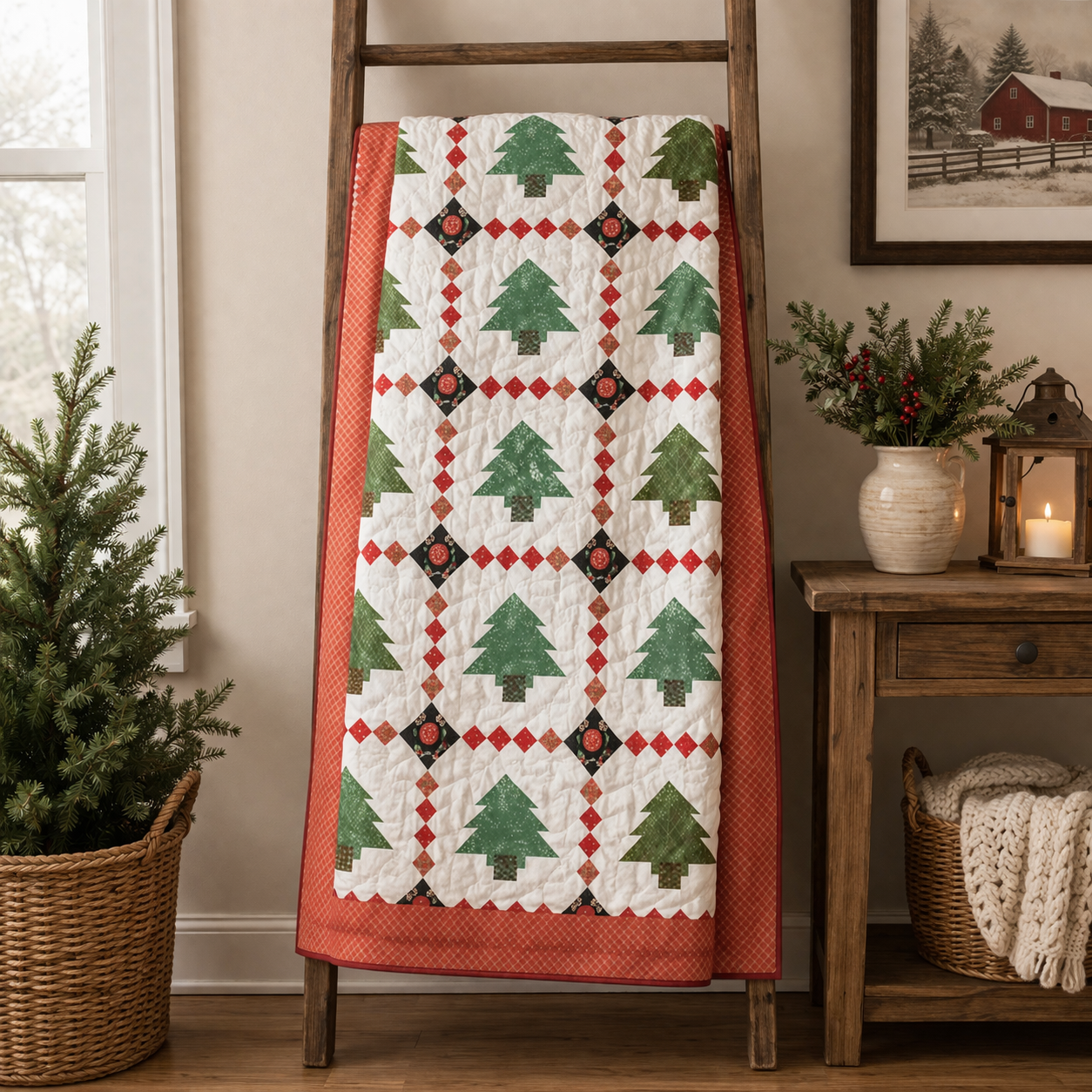 Festive Pines Quilt Pattern