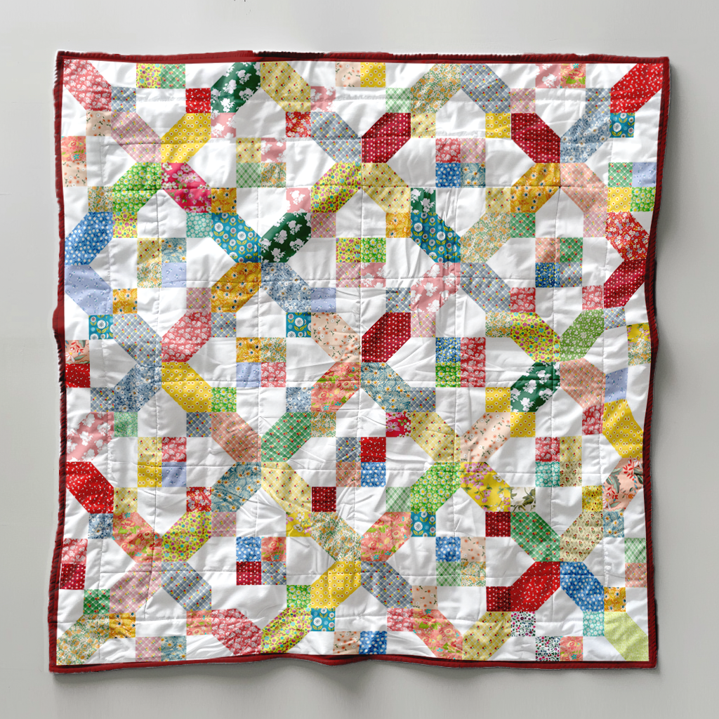 Smiles And Kisses Quilt Pattern – Boho Blanket