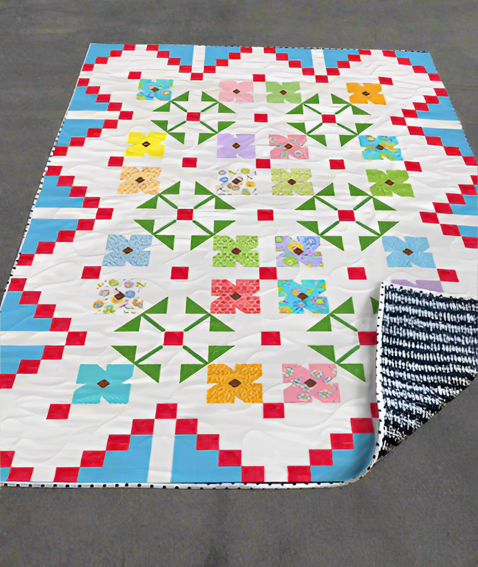 Sunlit Blossoms Quilt Pattern