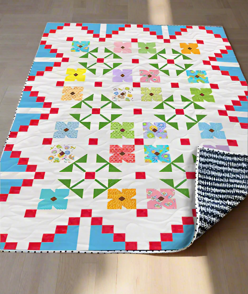 Sunlit Blossoms Quilt Pattern