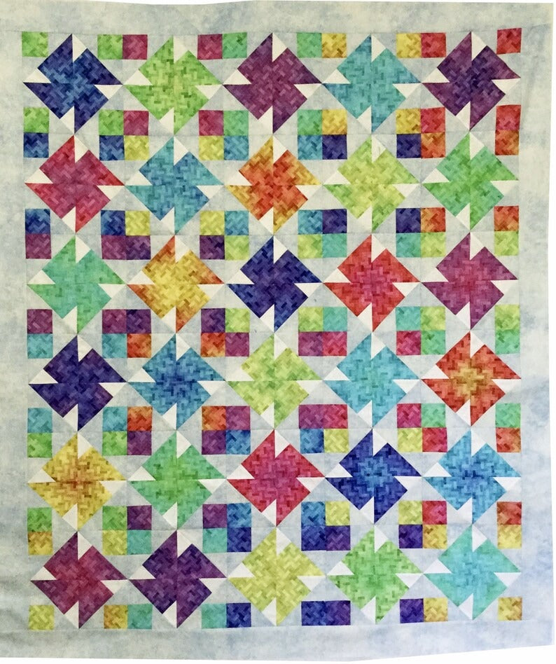 Tumbleweeds Quilt Pattern