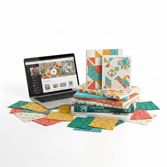 Quilt Pattern Support Pack – clear tutorials & ready-to-use Ebooks ✅