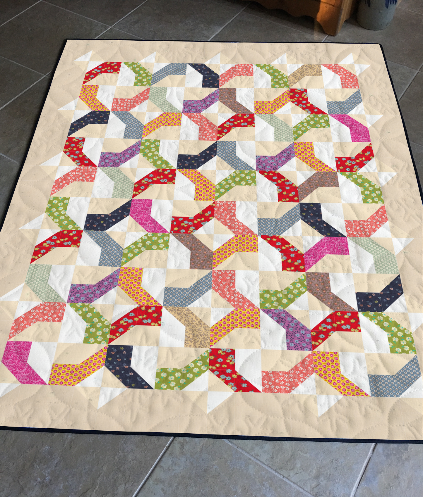 Dancing Ribbons Quilt Pattern