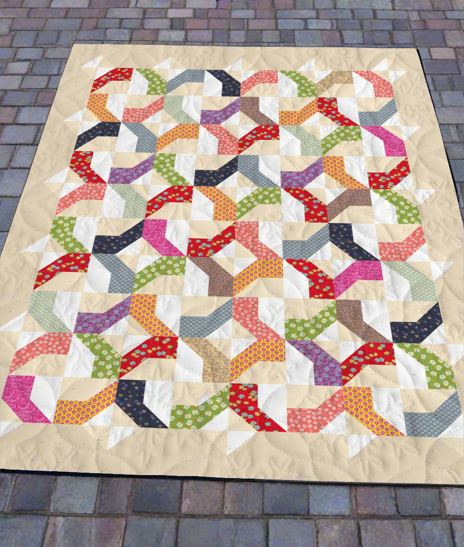 Dancing Ribbons Quilt Pattern