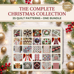 The Complete Christmas Collection: All 25 Quilt Patterns