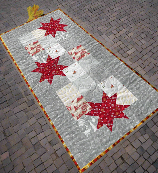 Frosted Stars Quilt Pattern