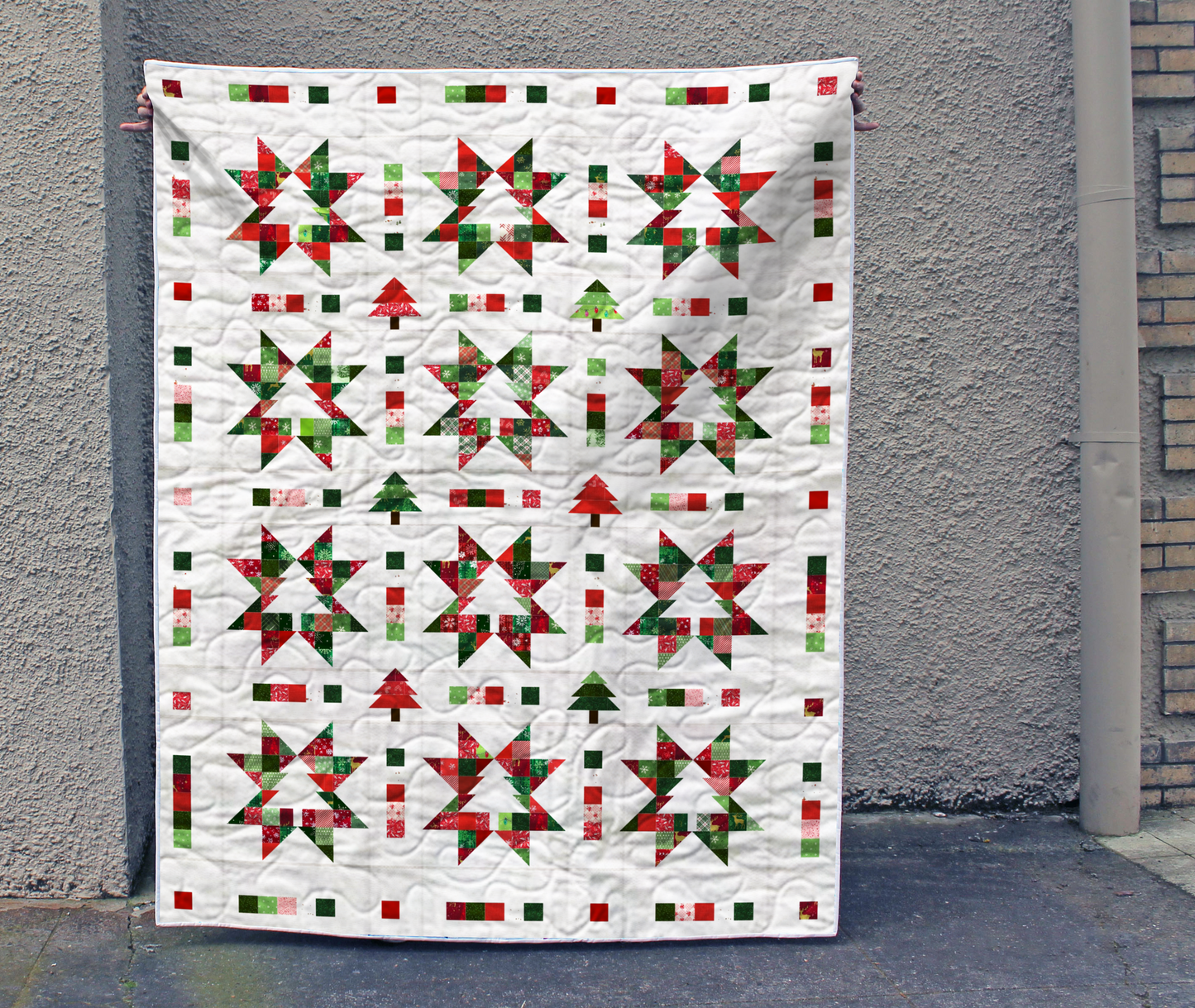 Holiday Starburst Quilt Pattern