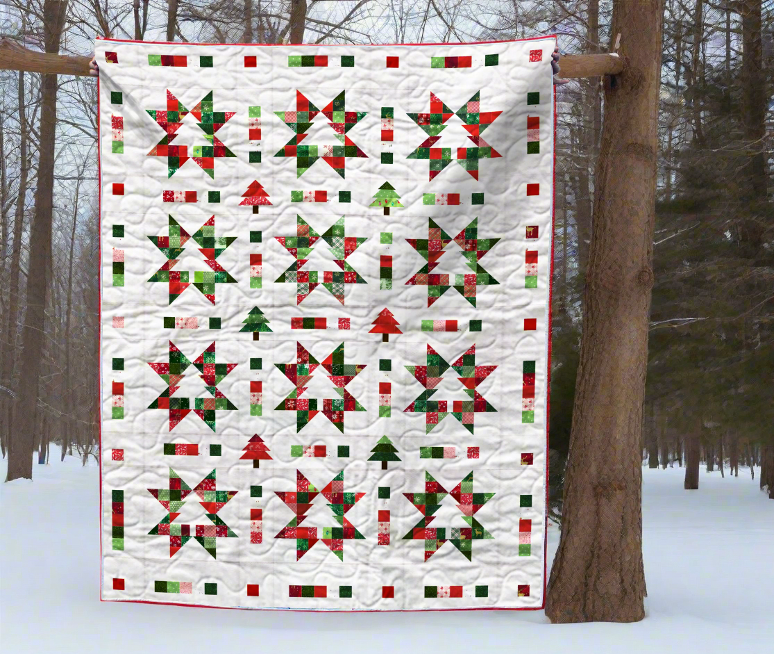 Holiday Starburst Quilt Pattern