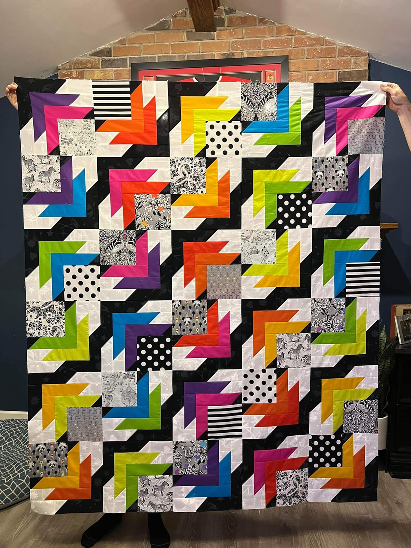 Bliss Patterns Rainbow Bliss Quilt Pattern – Boho Blanket