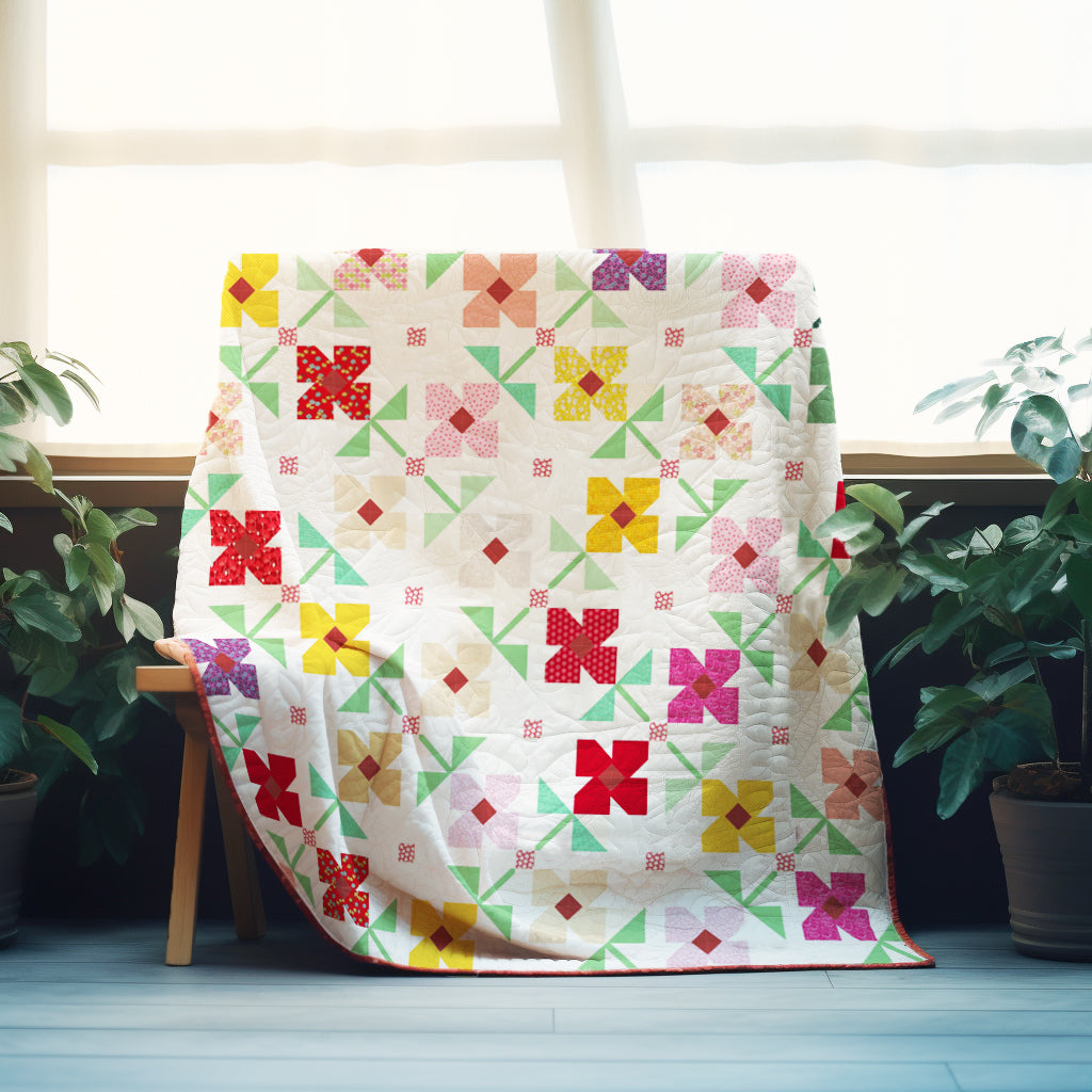 Mother's Flowers Quilt Pattern