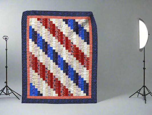 Patriotic Waves Quilt Pattern