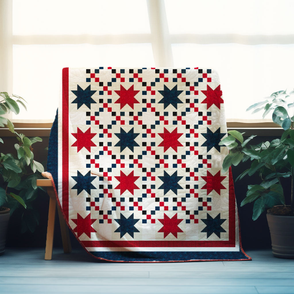 Proud Stars Quilt Pattern