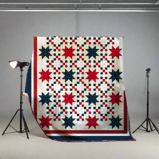 Proud Stars Quilt Pattern