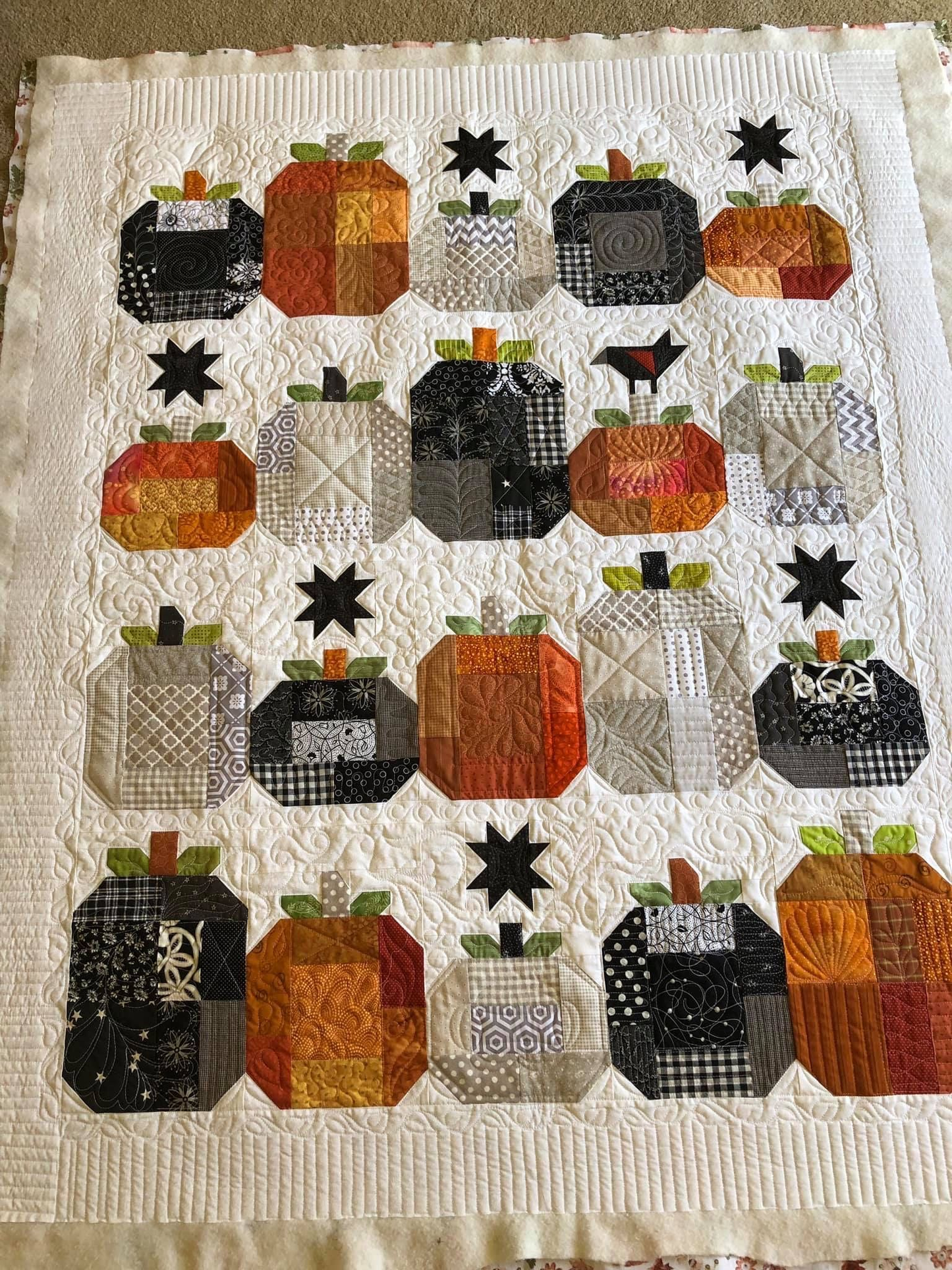 Pumpkin Patch Magic Quilt Pattern