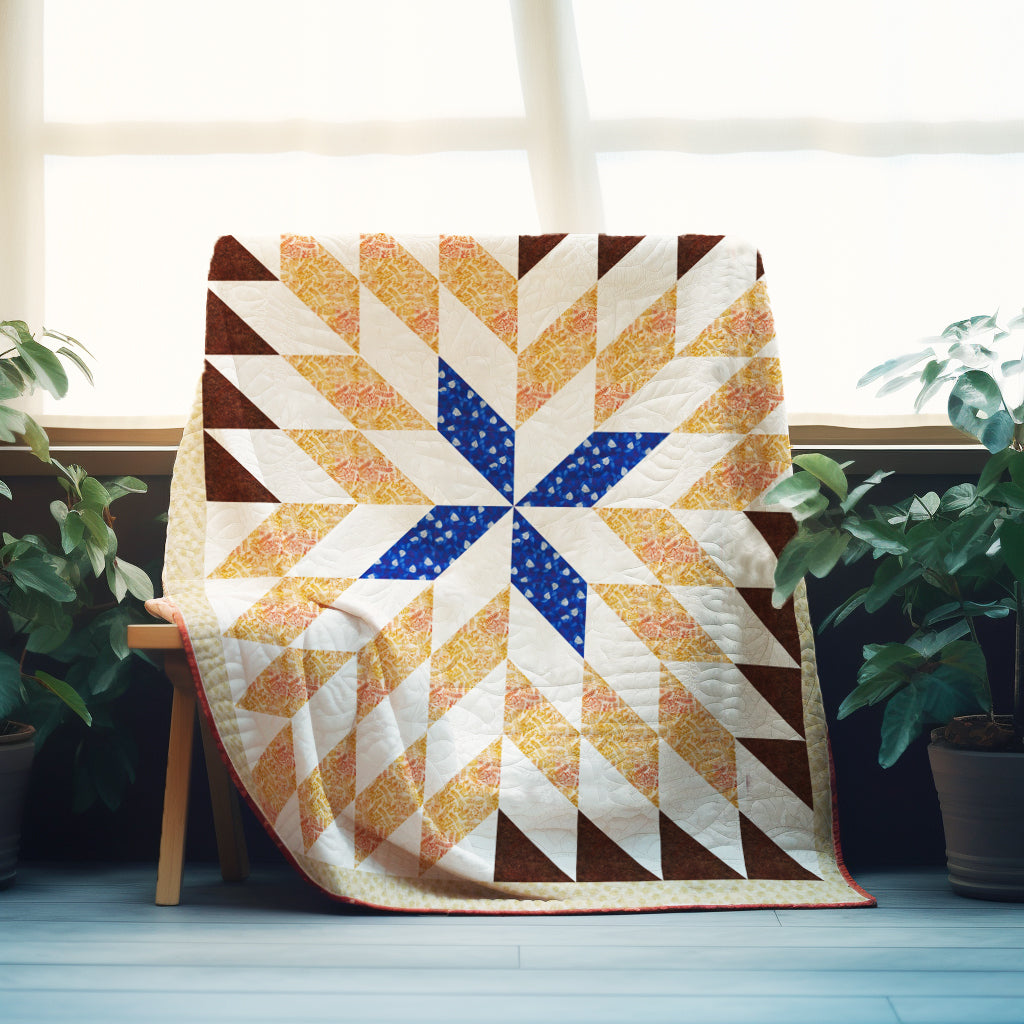 Shining Star Quilt Pattern