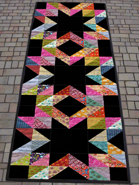 Starry Kaleidoscope Quilt Pattern