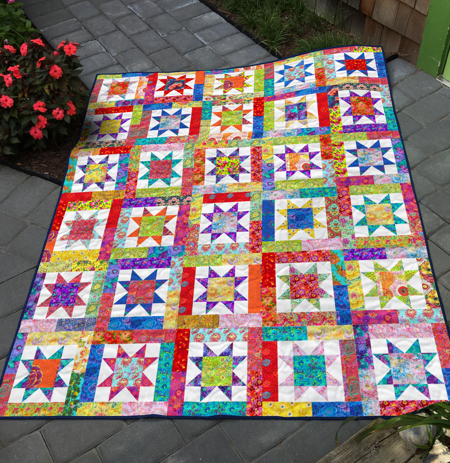 Stellar Kaleidoscope Quilt Pattern