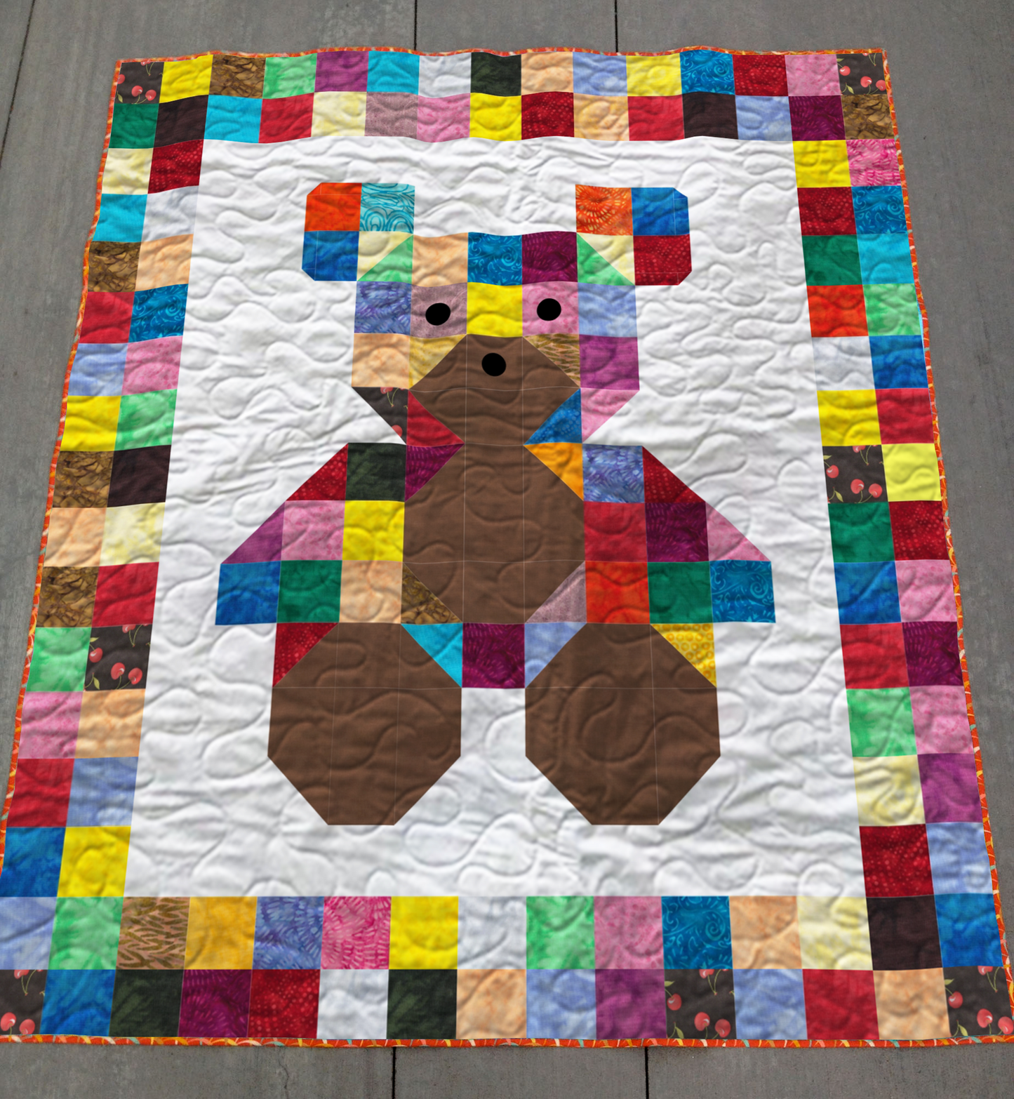 Starlight Teddy Quilt Pattern