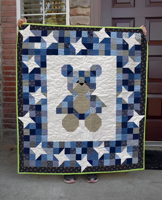 Starlight Teddy Quilt Pattern