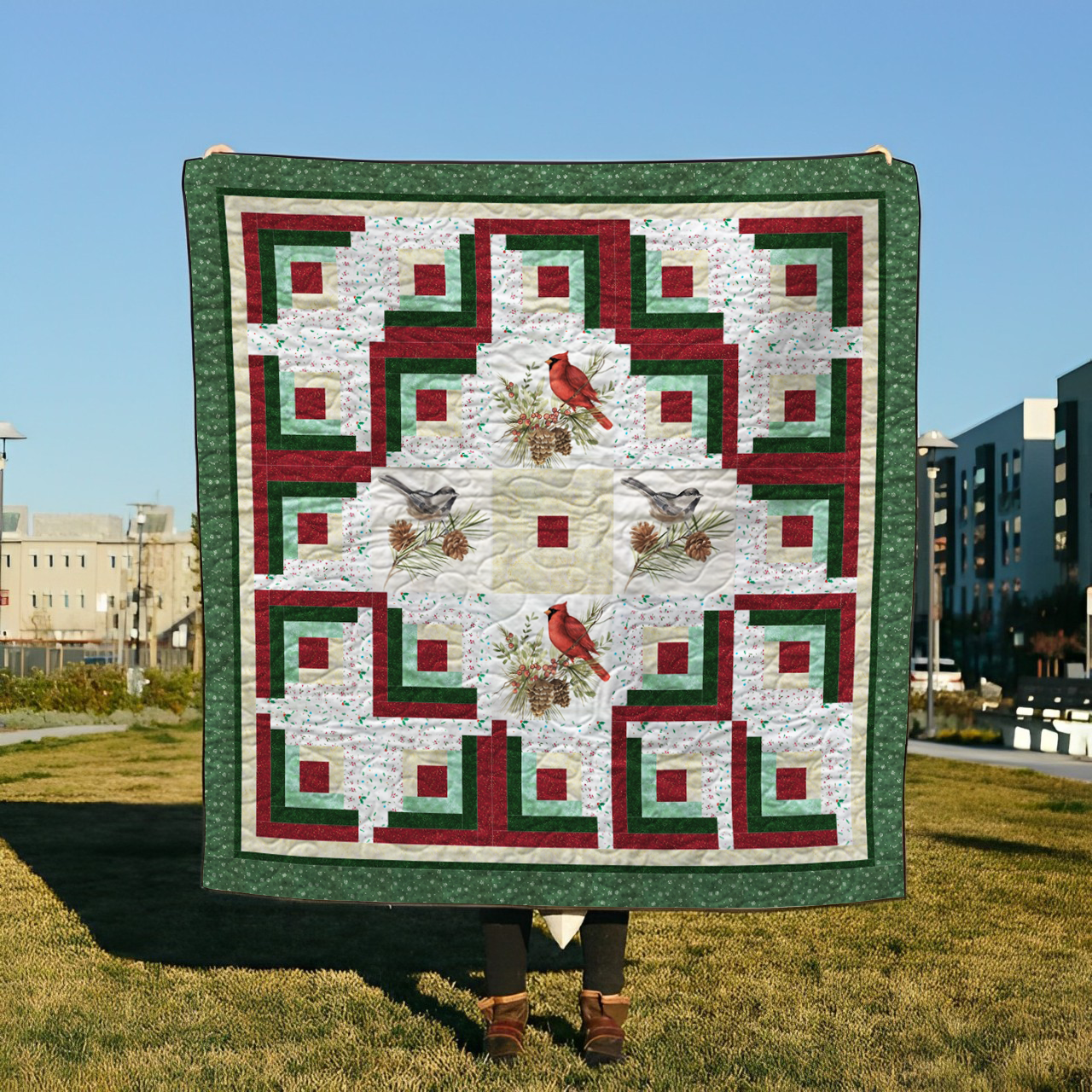 Yuletide Nest Quilt Pattern